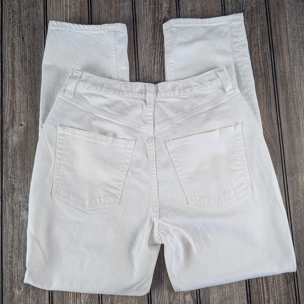 Juicy Couture Size 26 White Relaxed Jeans
